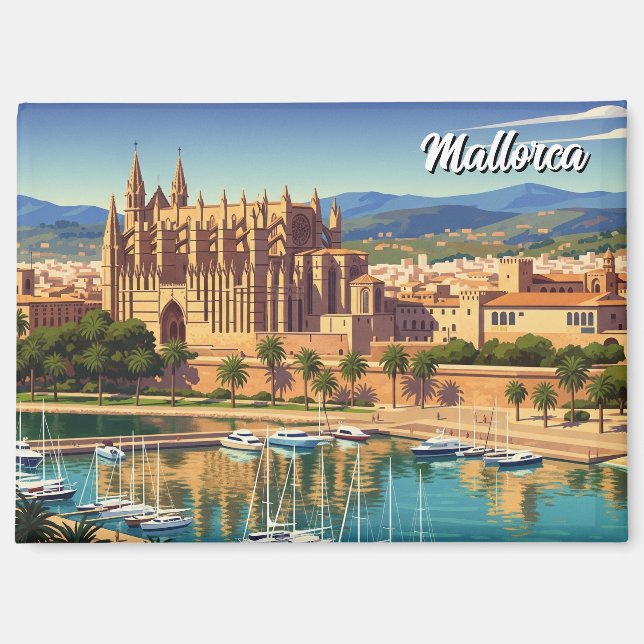 Aimant Palma de Mallorca Espagne Voyage (Recto)