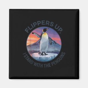 Aimant Palmes En Haut Je Me Trouve Avec Les Pingouins