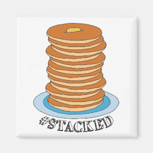 Aimant Pancakes Pancakes Clipart Pancake À Pile Complète