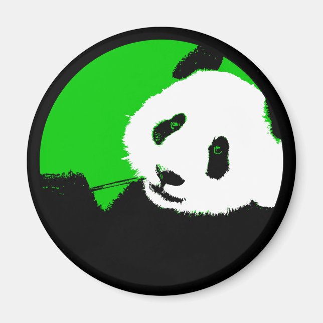 Aimant panda. (Devant)
