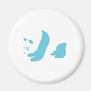 Aimant Panda (bleu)