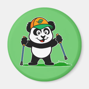 Aimant Panda de marche