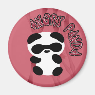 Aimant Panda fâché