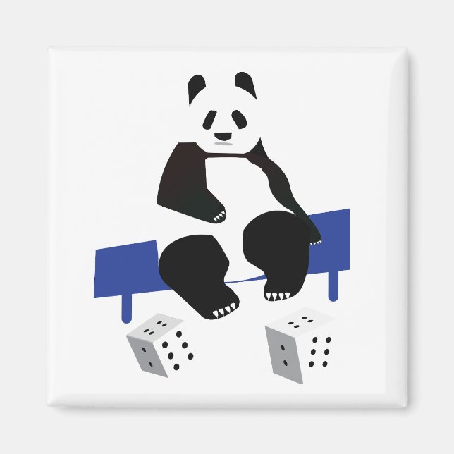 Aimant Panda magnétique (Devant)