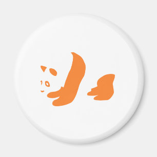 Aimant Panda (orange)
