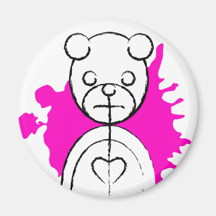 Aimant panda splatz.