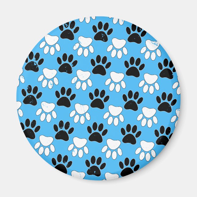 Aimant Paniers Noirs Et Blancs Perdus Sur Arrière - plan  (Devant)