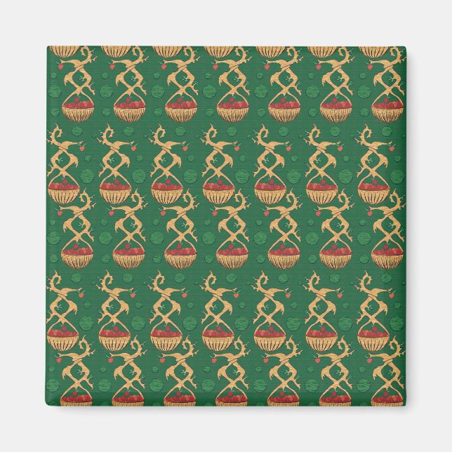 Aimant Paniers pomme IV (Devant)