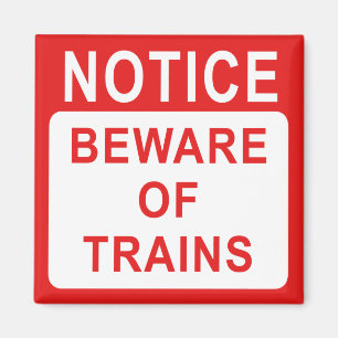 Aimant Panneau ferroviaire