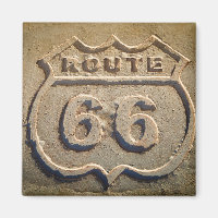 Panneau historique de la route 66, Arizona