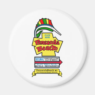 Aimant Panneau magnétique de la plage de Pensacola