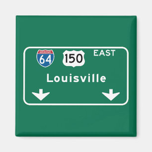 Aimant Panneau routier de Louisville, KY