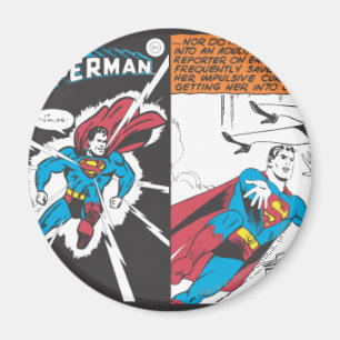 Aimant Panneaux de B.D. Superman