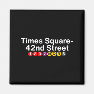 Aimant Panneaux de la station de métro de Times Square Ne