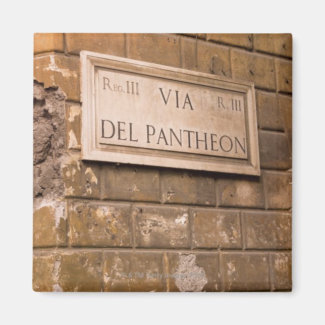 Aimant Panthéon, Rome, Italie 2 (Devant)