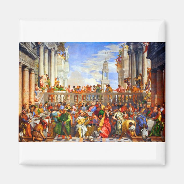Aimant Paolo Veronese Mariage à Cana (Devant)