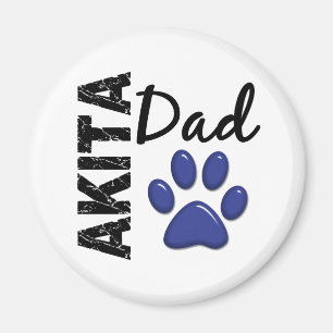 Aimant Papa 2 d'Akita