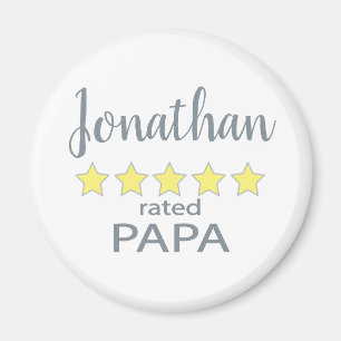 Aimant Papa 5 étoiles