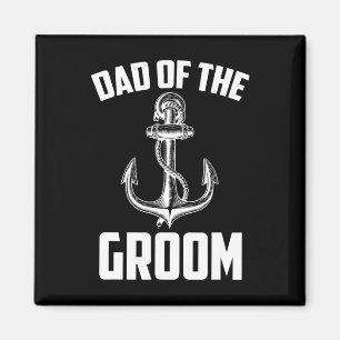 Aimant Papa De La Groom Parti Nautique Favorise Par Maria