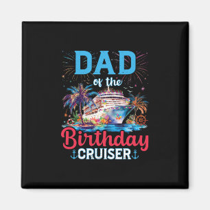 Aimant Papa du croiseur d'anniversaire drôle d'anniversai