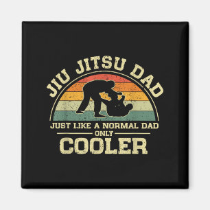 Aimant Papa Jiu Jitsu Vintage Comme Un Papa Normal Sauf