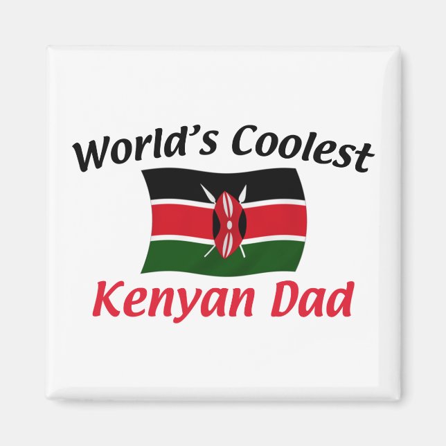 Aimant Papa kenyan le plus frais (Devant)