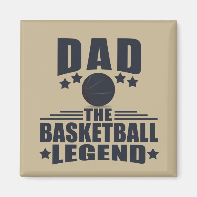 Aimant papa la légende du basket (Devant)