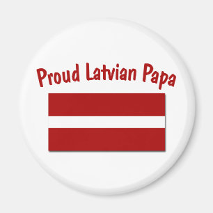 Aimant Papa letton fier