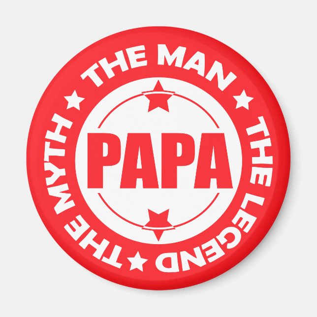 Aimant Papa. L'Homme. Le Mythe. La Légende. (Devant)