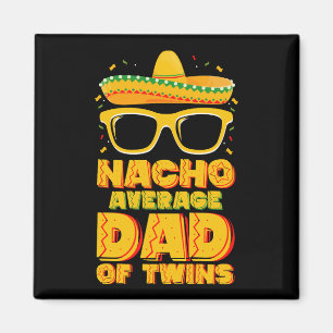 Aimant Papa Moyen Nacho De Jumeaux Mexicain Cinco de Mayo