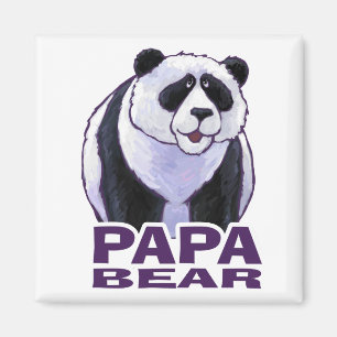 Aimant Papa Panda Bear
