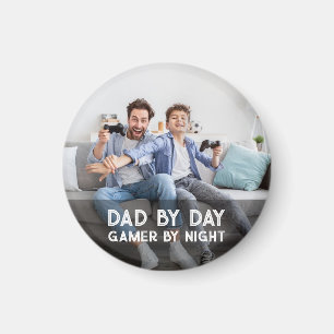 Aimant Papa Par Jeu De Jour Par Fils De Nuit Et Papa Fête