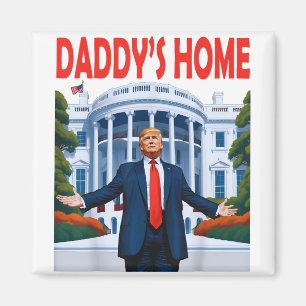 Aimant Papa Trump à la maison