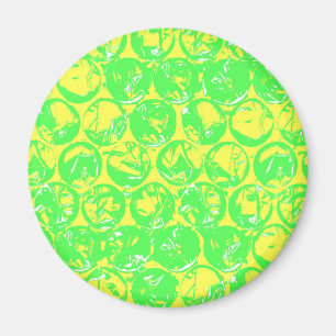 Aimant Papier à bulle d'art pop