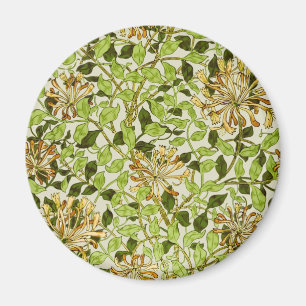 Aimant Papier peint floral Chèvrefeuille miel de William 