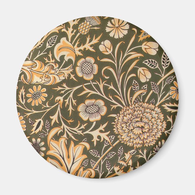 Aimant papier peint william morris design cherwell (Devant)