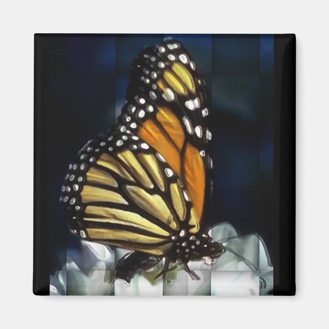 aimant papillon (Devant)