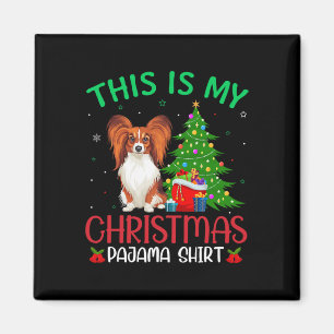 Aimant Papillon Chien Fête De Noël Laide C'Est Mon Noël