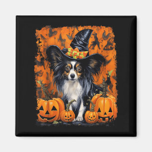 Aimant Papillon Chien Halloween