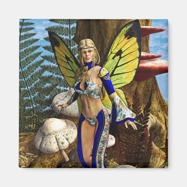 Aimant Papillon de fée (Devant)