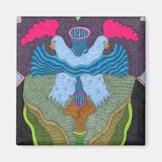 Aimant Papillon—Poulet de la mer