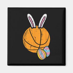 Aimant Pâques Bysketbyll Bunny Rabbit Sports Hommes Garço