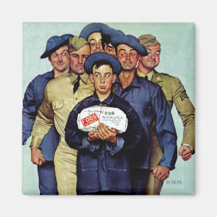 Aimant Paquet de Willie Gillis de maison