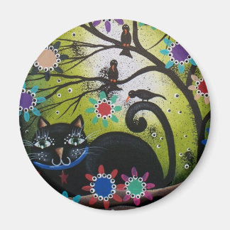 Aimant Par Lori Everett_ Jour Des Morts, Mexicain, Chat N