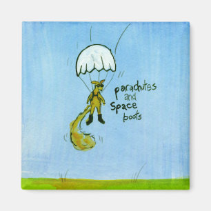 Aimant Parachutes et SpaceBoots