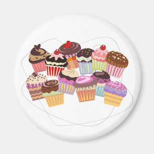 Aimant Paradis de petits gâteaux