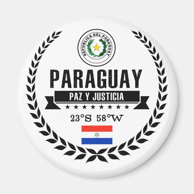 Aimant Paraguay (Devant)