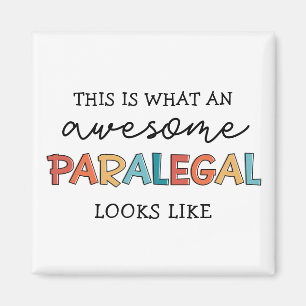 Aimant Paralegal Awesome Assistant juridique amusant