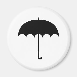 Aimant Parapluie noir