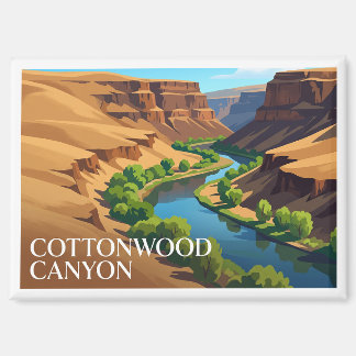 Aimant Parc d'État de Cottonwood Canyon Wasco Oregon